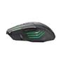 Imagem de Mouse Usb Gamer Warrior Rayner Preto/Verde Com Mousepad MO207 Multilaser