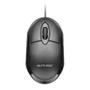 Imagem de Mouse usb multilaser classic box optico full black mo300