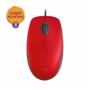 Imagem de Mouse USB Silent óptico M110 vermelho Logitech