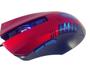 Imagem de Mouse Vermelho Com Fio Usb e Led 1600dpi