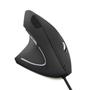 Imagem de Mouse Vertical com Fio para Esquerdos - Ergonômico para Jogos - 1600 DPI - USB