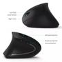 Imagem de Mouse Vertical Ergonômico Sem Fio 2.4G - Design Ótico