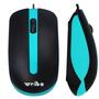 Imagem de Mouse Weibo Óptico com 3 Botões com fio 1600dpi /2.4GHz USB 3.0 Verde WB018