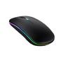 Imagem de Mouse Wireless Recarregável Led Rgb 2.4 Ghz Sem Fio Barato