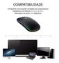 Imagem de Mouse Wireless Recarregável Led Rgb 2.4 Ghz Sem Fio Barato