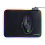Imagem de Mousepad Cronos Gamer Flexível com LED e conexão USB Warrior - AC333