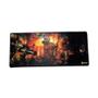 Imagem de Mousepad gamer eg402rd grande  laranja evolut .