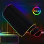 Imagem de Mousepad Gamer Grande Com Led RGB 7 cores 80x30cm - Exbom