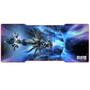 Imagem de Mousepad gamer k-mex hyperspace fx-x8335 grande 80 x 35cm borda costurada