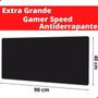 Imagem de Mousepad Grande 90x40 Cm Gamer Speed Impermeável Prova D' Água