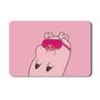 Imagem de Mousepad Pig Dance Rosa Antiderrapante em Tecido