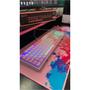 Imagem de Mousepad Rosa Gamer Havit MP847 Pink Colorido Fofo 70x30 XL Speed Tapete Mesa Feminino P/ Jogos Alta Qualidade