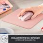 Imagem de Mousepad Studio Series Logitech Portátil, 200x300mm, Antiderrapante, Resistente a Derramamentos, Rosa - 956-000037