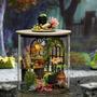 Imagem de Móveis de Madeira em Miniatura para Casa de Bonecas Spilay B067 DIY com LED