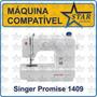 Imagem de Móvel Gabinete Luxo Maquina De Costura Singer Promise 1409