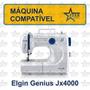 Imagem de Móvel Gabinete Mesa Maquina Costura Elgin Genius Jx4000