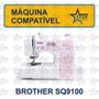 Imagem de Móvel Gabinete Mesa Maquina De Costura Brother Sq9100