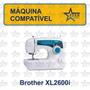 Imagem de Móvel Gabinete Mesa Maquina De Costura Brother Xl-2600