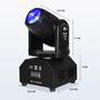 Imagem de Moving Head Beam LED RGBW Canhão Efeito Strobo Profissional Laser Super Potente 1948817