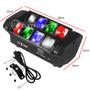 Imagem de Moving Spider Beam 8 Leds Rgbw Strobo Profissional Diversas Combinações de Cores JL808