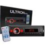 Imagem de Mp3 player auto radio ultron red bt bluetooth aux 2 ent usb