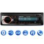 Imagem de MP3 Player Automotivo Hurricane BT 1 Din Bluetooth Led USB SD Auxiliar P2 FM Com Controle HR-425