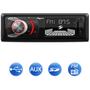 Imagem de MP3 Player Automotivo Quatro Rodas MTC6608 1 Din 3" Display Alfanumérico USB SD AUX FM RCA