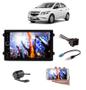 Imagem de Mp5 Central Multimidia Moldura 2 Din Onix Lt Ltz 2018 2019 + Camera