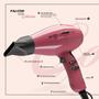 Imagem de MQ Professional Falcon Ion Collection Pink 2100W - Secador de Cabelo 110V