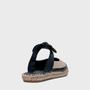 Imagem de Mule Carrano Espadrille Lace Preto - 197024 Preto - 39