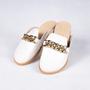 Imagem de Mule Feminino Moleca 5743104 Branco Off