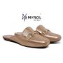 Imagem de Mule Feminino Sapatilha Bico Quadrado Myrol Outlet