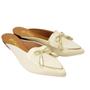 Imagem de Mule off white laço dourado