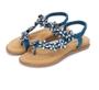 Imagem de Mulheres Sapatos de Verão Clip Toe Beach Sandals Bohemian Rhineston