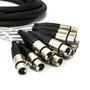 Imagem de Multicabos Com Conectores Xlr 12 Vias - Amphenol 10M