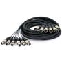 Imagem de Multicabos Com Conectores Xlr 28 Vias Amphenol - 30 Mt
