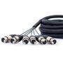 Imagem de Multicabos Com Conectores Xlr 28 Vias Amphenol - 30 Mt