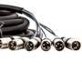 Imagem de Multicabos Com Conectores Xlr 6 Vias - Cirilo Cabos, 14mts