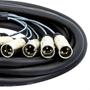 Imagem de Multicabos Com Conectores Xlr 6 Vias - Cirilo Cabos, 14mts
