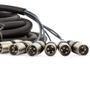 Imagem de Multicabos XLR 6 Vias Cirilo Cabos - 3 Metros