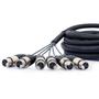 Imagem de Multicabos XLR 8 Vias Amphenol - 4 Metros