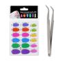 Imagem de MulticolorNail Care Fibra de Vidro Silk Nails Wrap Adesivos Para