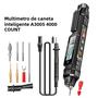 Imagem de Multímetro Digital Profissional Aneng A3005 - Testador de Tensão AC/DC, Ohm e Detector de Linha