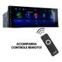 Imagem de Multimídia 1 Din 6,9" Ht-2690CA Carplay Android Auto Espelhamento Sem Fio Touch Screen H-tech