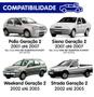 Imagem de Multimídia 2 Din 7" Polegadas Android  Fiat Palio, Siena, Strada, Weekend 2001 até 2007 + Câmera de Ré