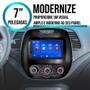 Imagem de Multimídia 7 Polegadas Captur 2017 A 2024 Android-Auto MP5 Bluetooth + Moldura