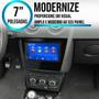 Imagem de Multimídia 7 Polegadas Celta 2006-2016 MP5 Android-Auto Carplay + Moldura