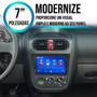 Imagem de Multimídia 7 Polegadas Corsa Montana 2002 A 2012 MP5 Android-Auto/Carplay + Moldura