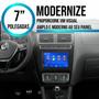 Imagem de Multimídia 7 Polegadas CrossFox Fox 2014-2022 Android-Auto Bluetooth MP5 + Moldura