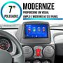 Imagem de Multimídia 7 Polegadas Doblo 2000-2021 Android-Auto MP5 Bluetooth + Moldura